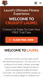 Mobile Screenshot of crossfitlaurel.com